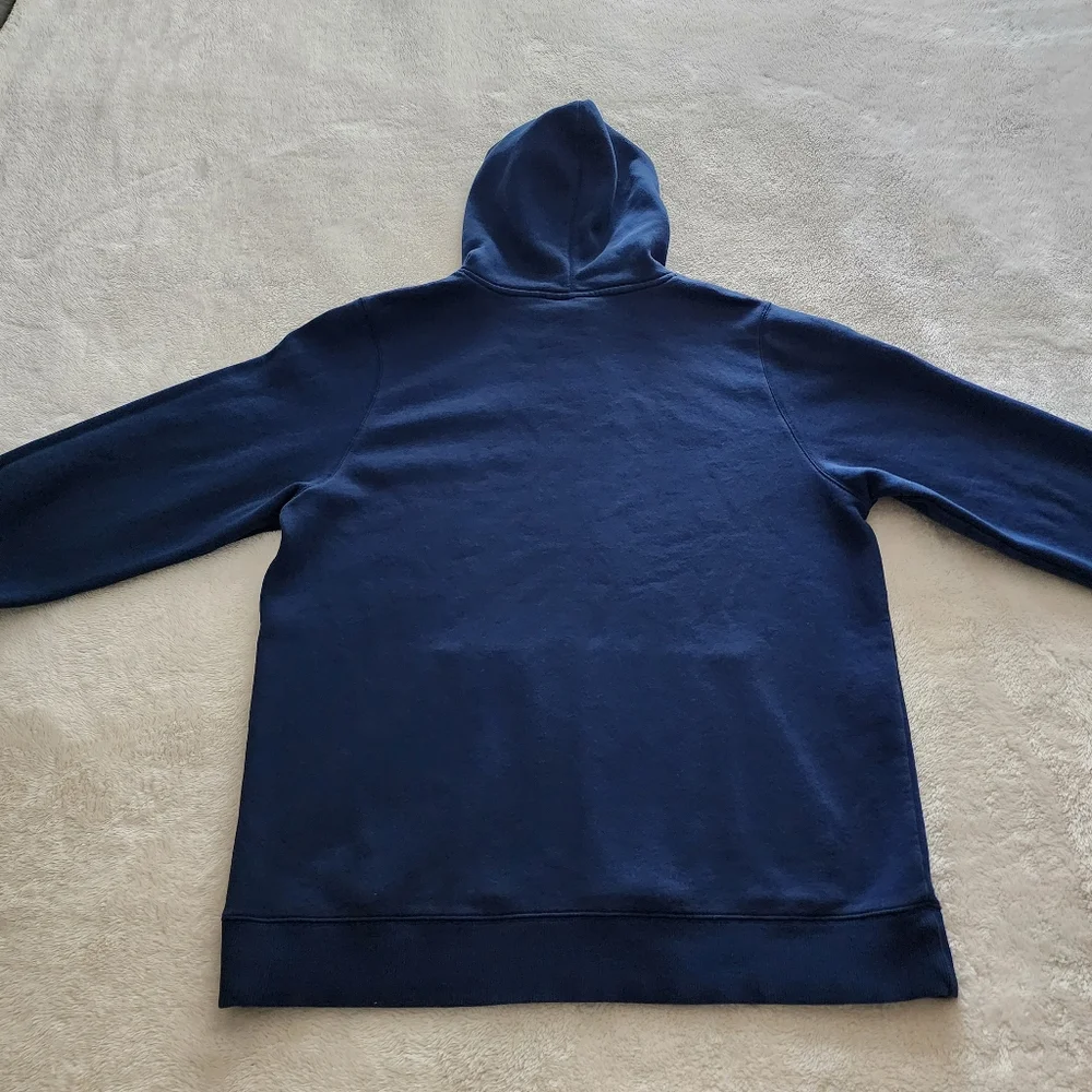 Under Armour UA Rival Fleece Hoodie, Men's Size Large, GUC - Navy - Picture 6 of 8